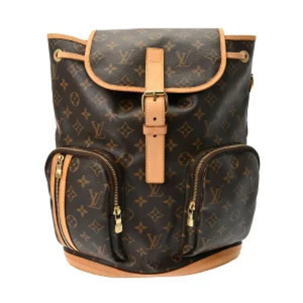 Louis Vuitton Monogram Sac Ad Bosphore Brown Canvas Backpack Daypack Bag